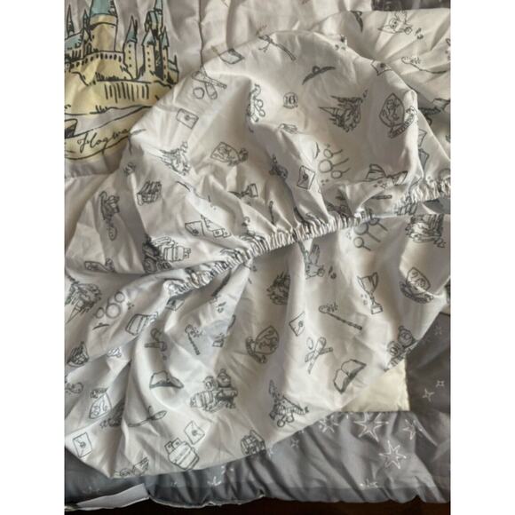 Harry Potter Nursery Bedding Fitted Crib Sheet Set Baby Blanket Comforter - Picture 11 of 15
